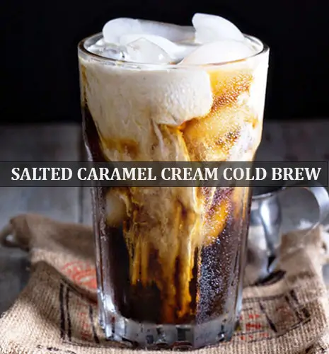 Starbucks Salted Caramel Cream Cold Brew